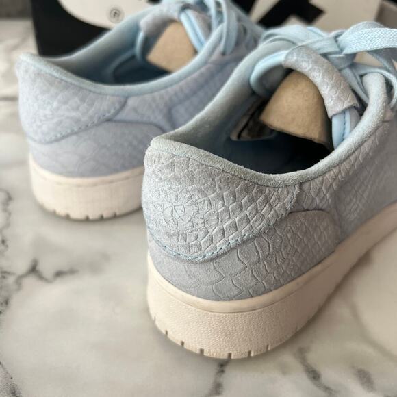 Nike Air Jordan 1 Retro Low NS BG Sneakers 'Ice Blue' Size 7Y W 8.5 - Picture 6 of 10